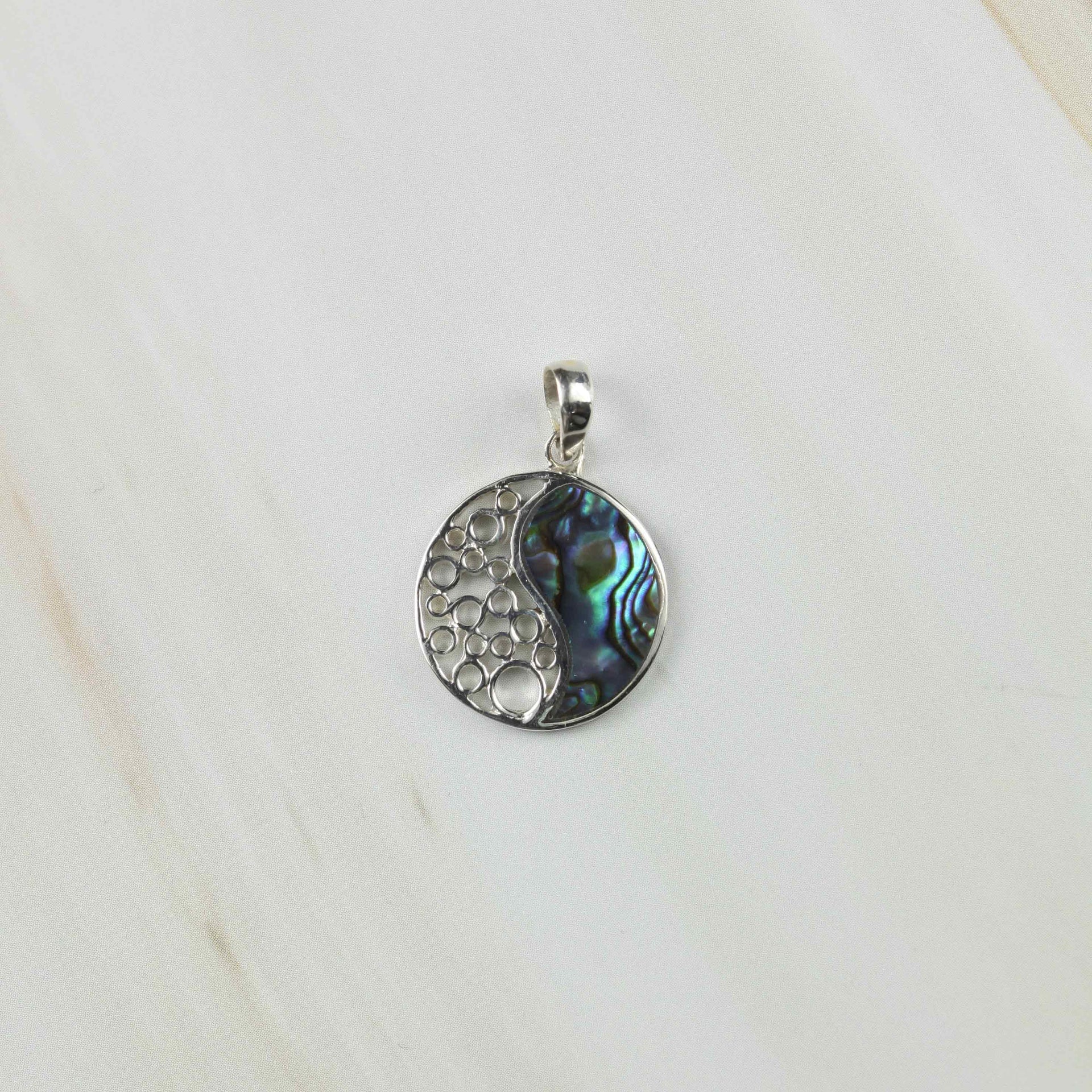 Anhänger Yin Yang Perlmut
