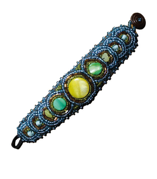 Armband "Pfauenauge"