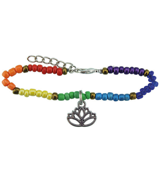 Chakra-Fußketterl "Lotus"