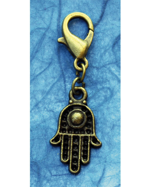 Charm "Fatima" bronzefärbig