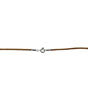 Lederband braun antik mit Verschluss