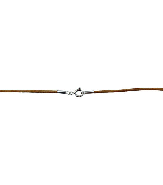 Lederband braun Antik mit Verschluss