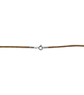 Lederband braun Antik mit Verschluss