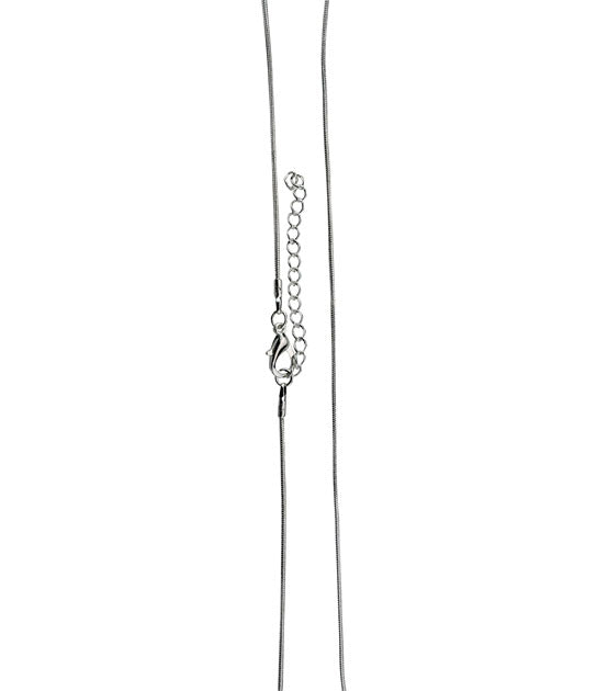 Schlangenkette versilbert