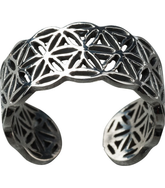 Ring Blume des Lebens