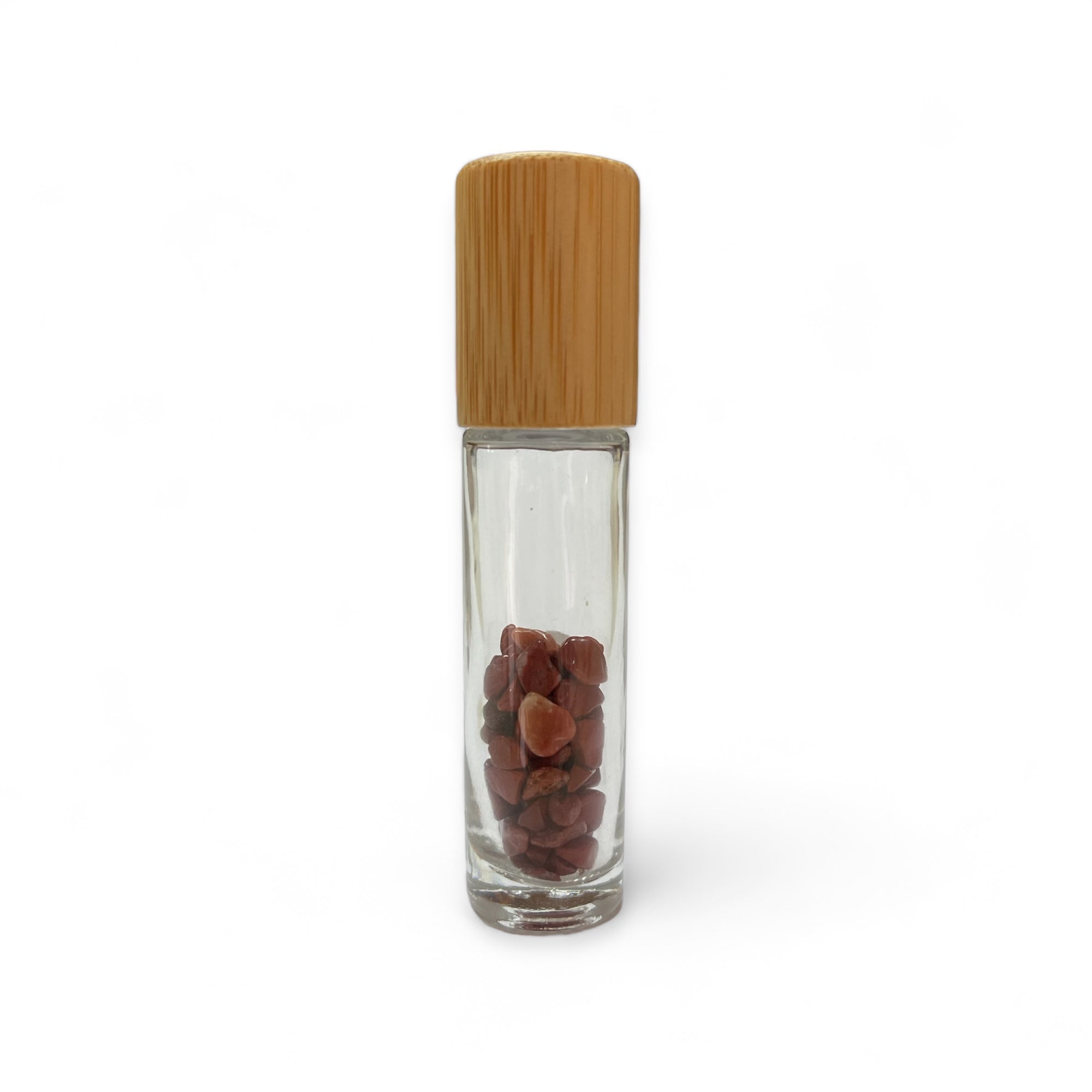 Rollerflasche Roter Jaspis