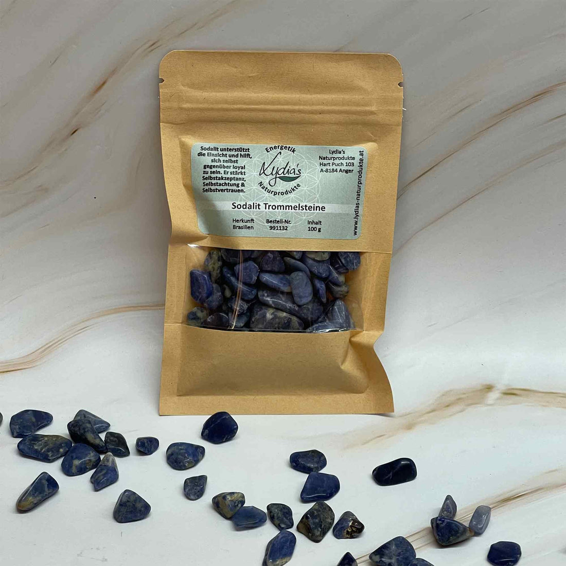 Sodalit Trommelsteine 100g