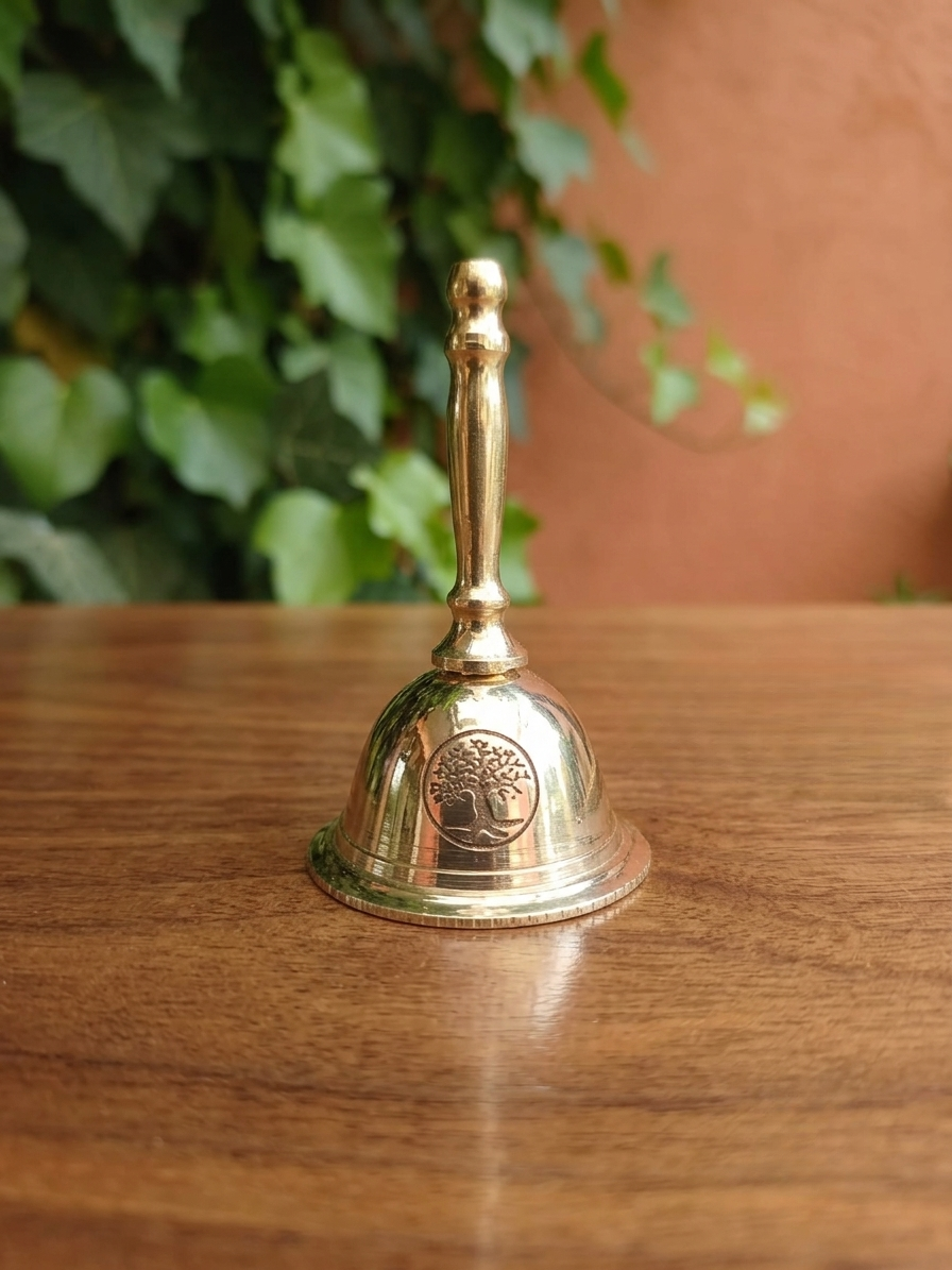 Messing-Glocke " Baum des Lebens" für den kleinen Altar