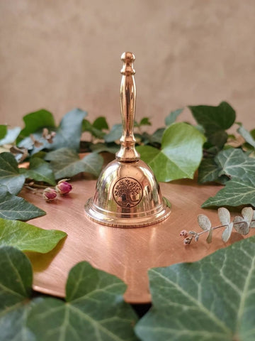 Messing-Glocke " Baum des Lebens" für den kleinen Altar