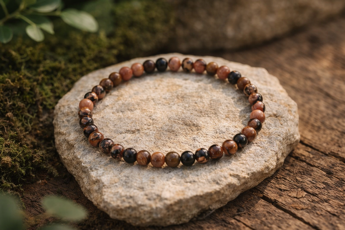 Armband Thulit 4mm