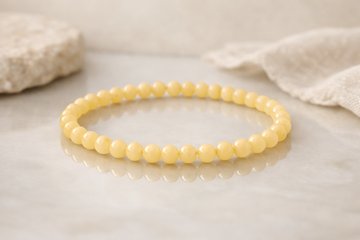 Armband Orange Calcit 4 mm