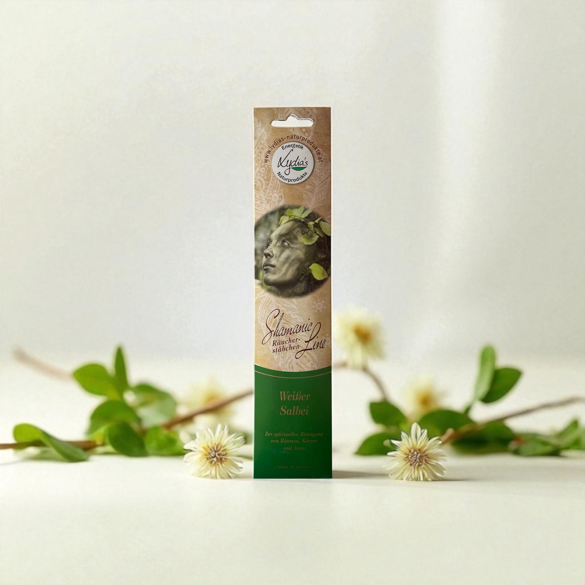 Weißer Salbei 10 Stück -Räucherstäbchen