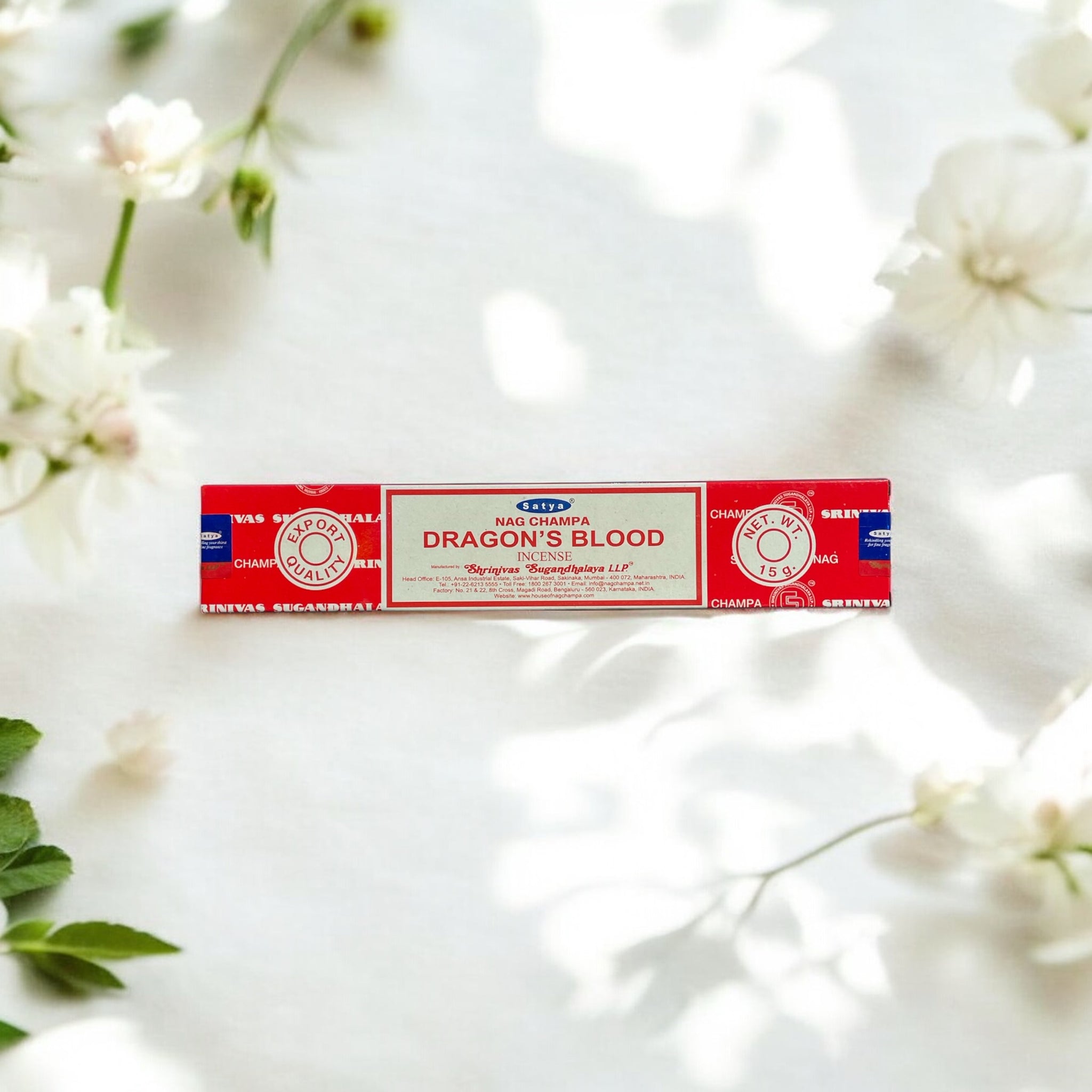 Nag Champa Drachenblut-Räucherstäbchen