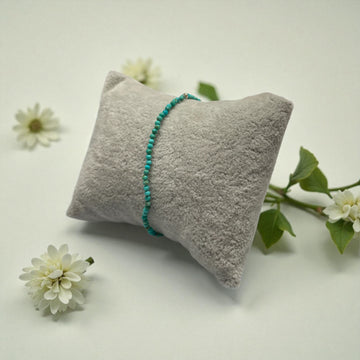 Armband Türkis facettiert -2mm