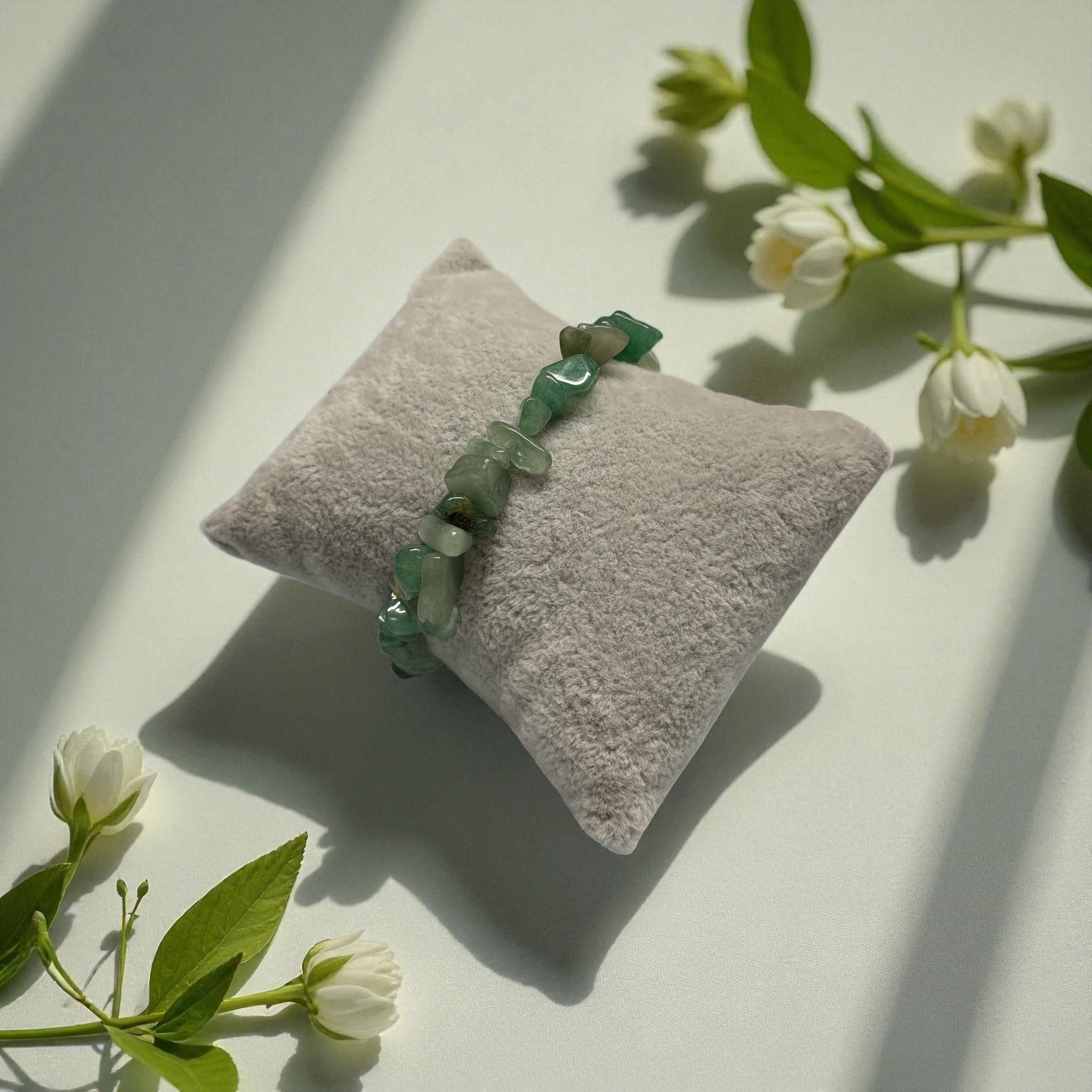 Splitterarmband Aventurin, DM ca. 7 cm