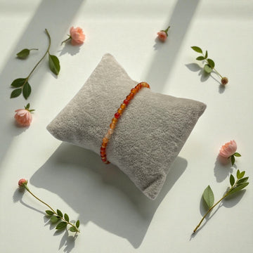 Armband Karneol Kugel -4,5 mm