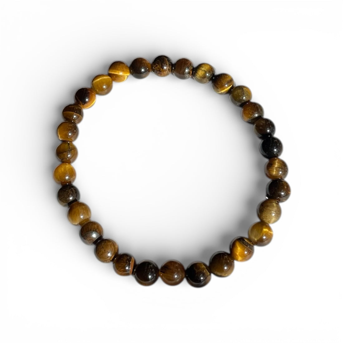 Armband, Tigerauge, 6mm Kugeln