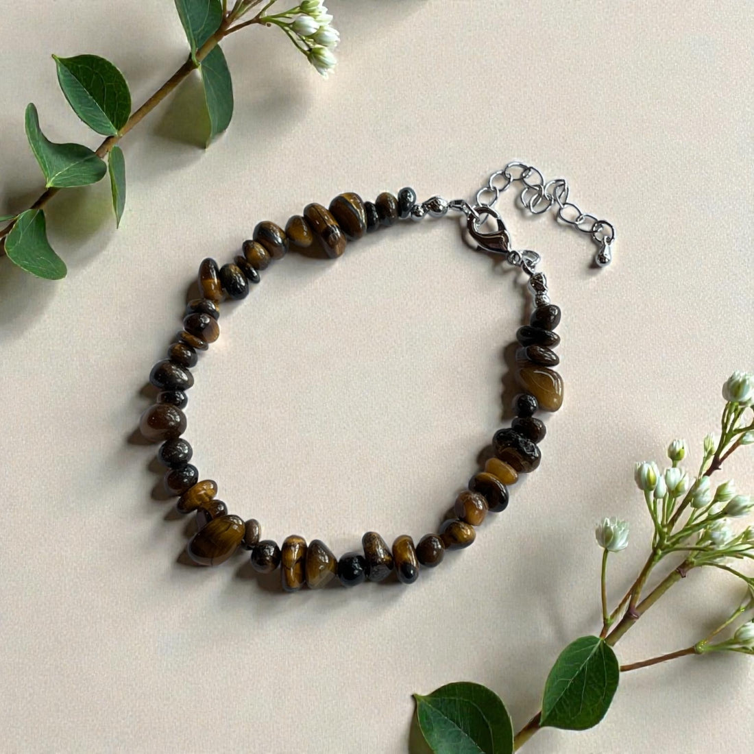 Armband Barock Classic, Tigerauge