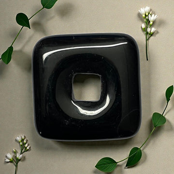 Donut Onyx quadratisch 4cm