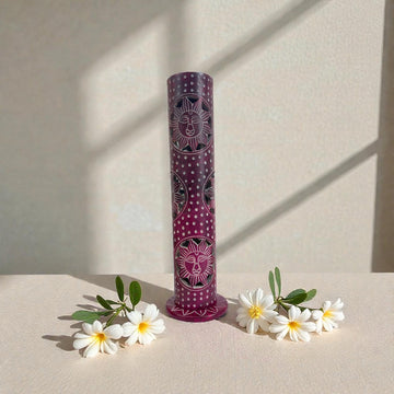 Räucherturm aus Speckstein " SONNE"