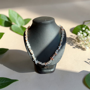 Halskette Multi - Mondstein Splitter