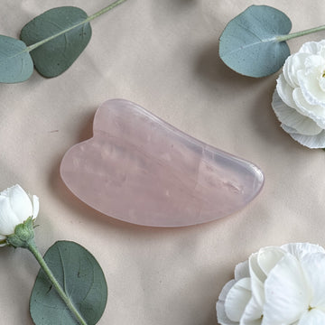 Gua Sha Rosenquarz