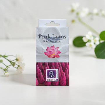 Räucherkegel Pink Lotus