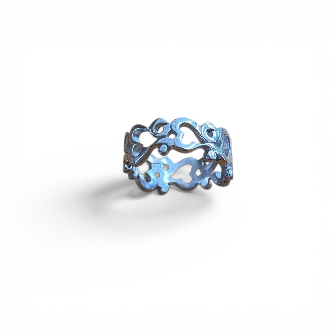 Ring OM - Symbol,  925 Silber