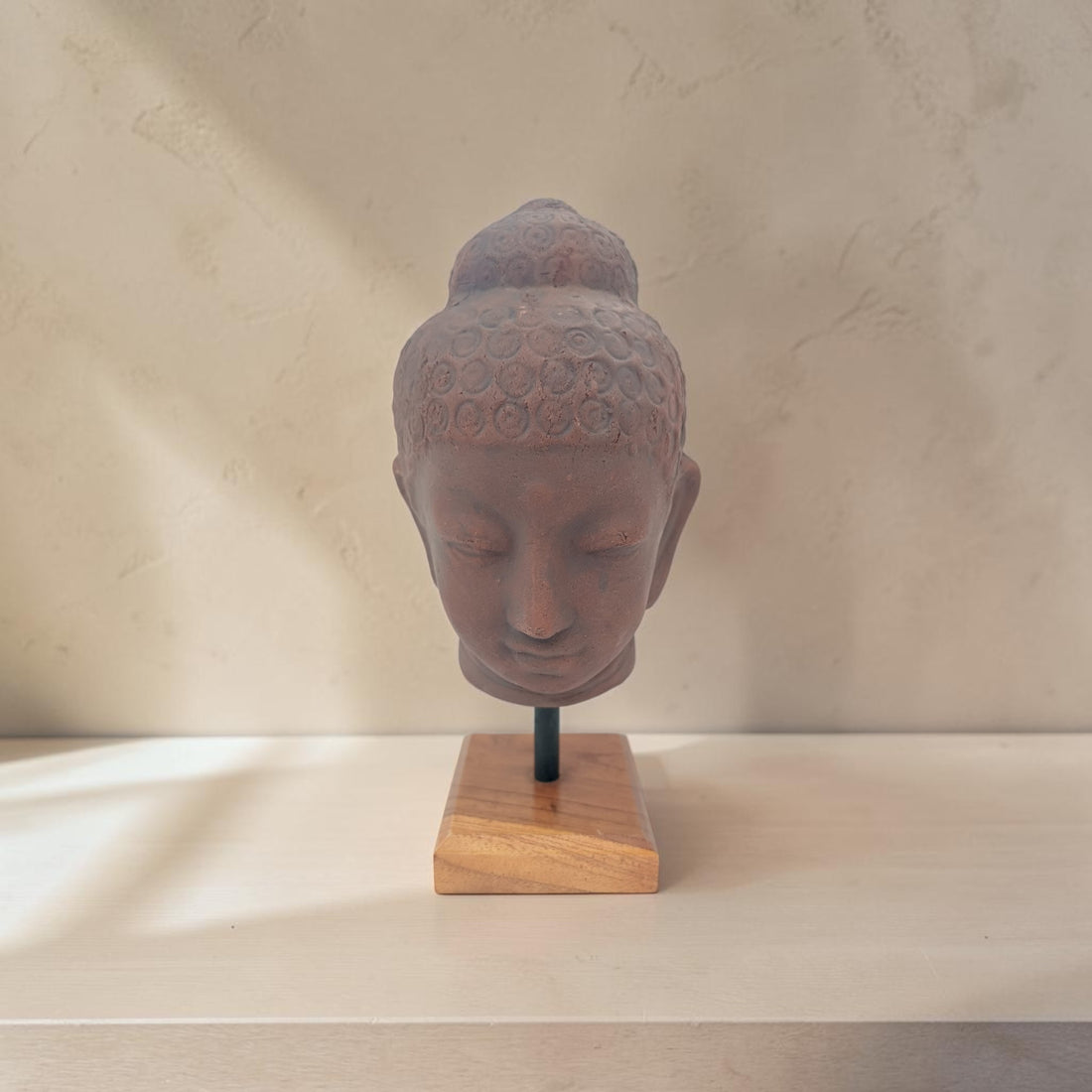 Buddha Kopf, H 27 cm