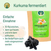 Fermentierter Kurkuma, 100 gr