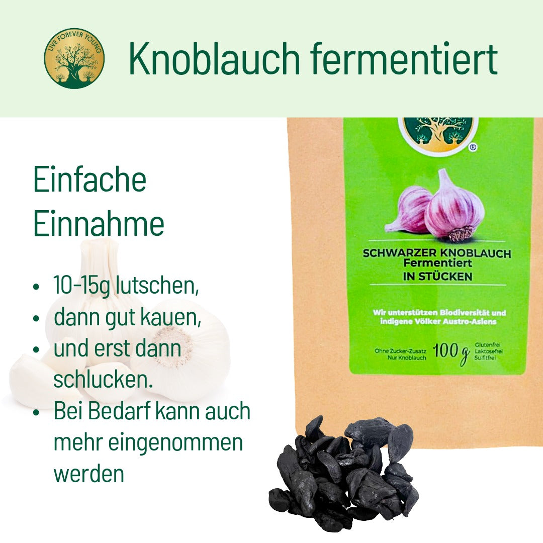 Fermentierter Knoblauch, 100 gr
